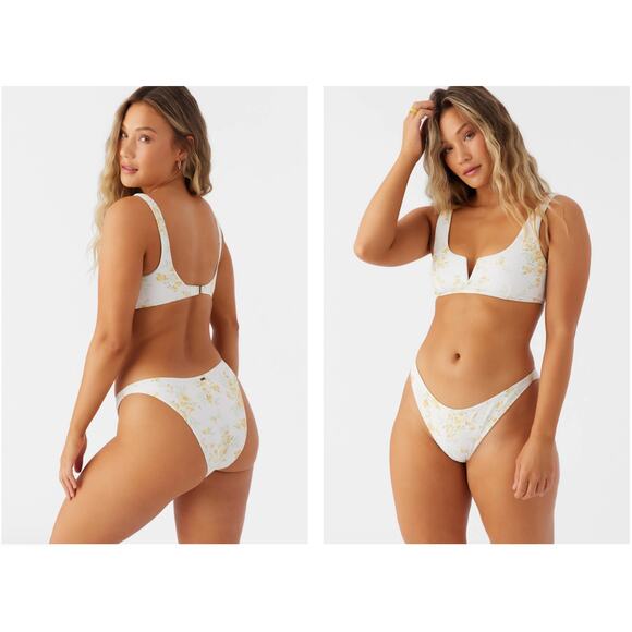 O'Neill Tatianna Floral Flamenco Bikini Bottom - Size Large NWT - Picture 8 of 9